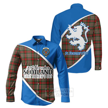 MacGill (MakGill) Family Crest Tartan Long Sleeve Button Shirt Celebrate Saint Andrew's Day in Style Men's Shirt S - Tartan Vibes Clothing
