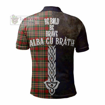 MacGill (MakGill) Tartan Family Crest Polo Shirt Alba Gu Brath Be Brave Lion Ancient Style - Tartan Vibes Clothing