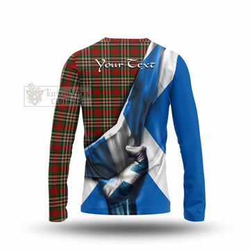 MacGill (MakGill) Tartan Long Sleeve T-Shirt with Family Crest Scotland Patriotic Style - Tartan Vibes Clothing