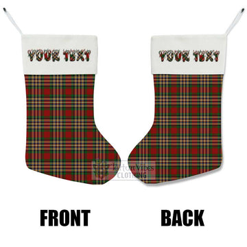 MacGill (MakGill) Tartan Christmas Stocking with Personalized Text - Tartan Vibes Clothing
