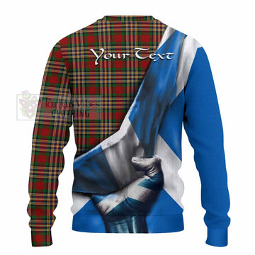 MacGill (MakGill) Tartan Knitted Sweater with Family Crest Scotland Patriotic Style - Tartan Vibes Clothing