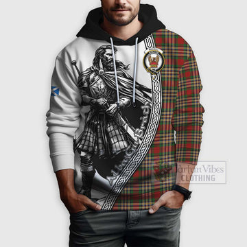 MacGill (MakGill) Tartan Clan Crest Hoodie with Highlander Warrior Celtic Style - Tartan Vibes Clothing