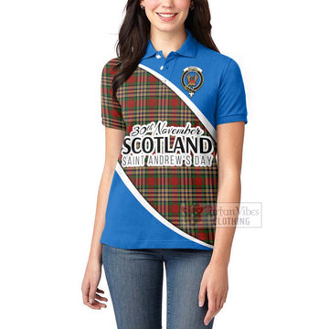MacGill (MakGill) Family Crest Tartan Women's Polo Shirt Celebrate Saint Andrew's Day in Style - Tartan Vibes Clothing