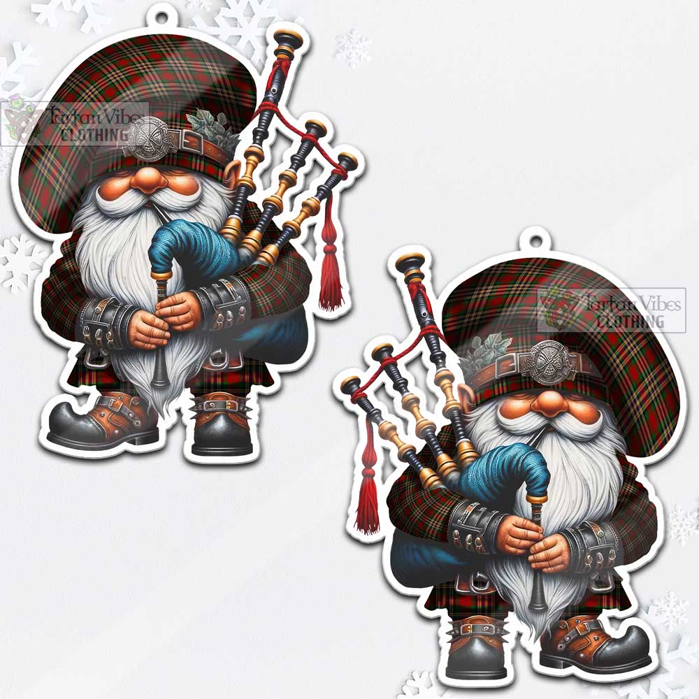 MacGill (MakGill) Tartan Bagpiper Gnome Christmas Ornament - Tartan Vibes Clothing