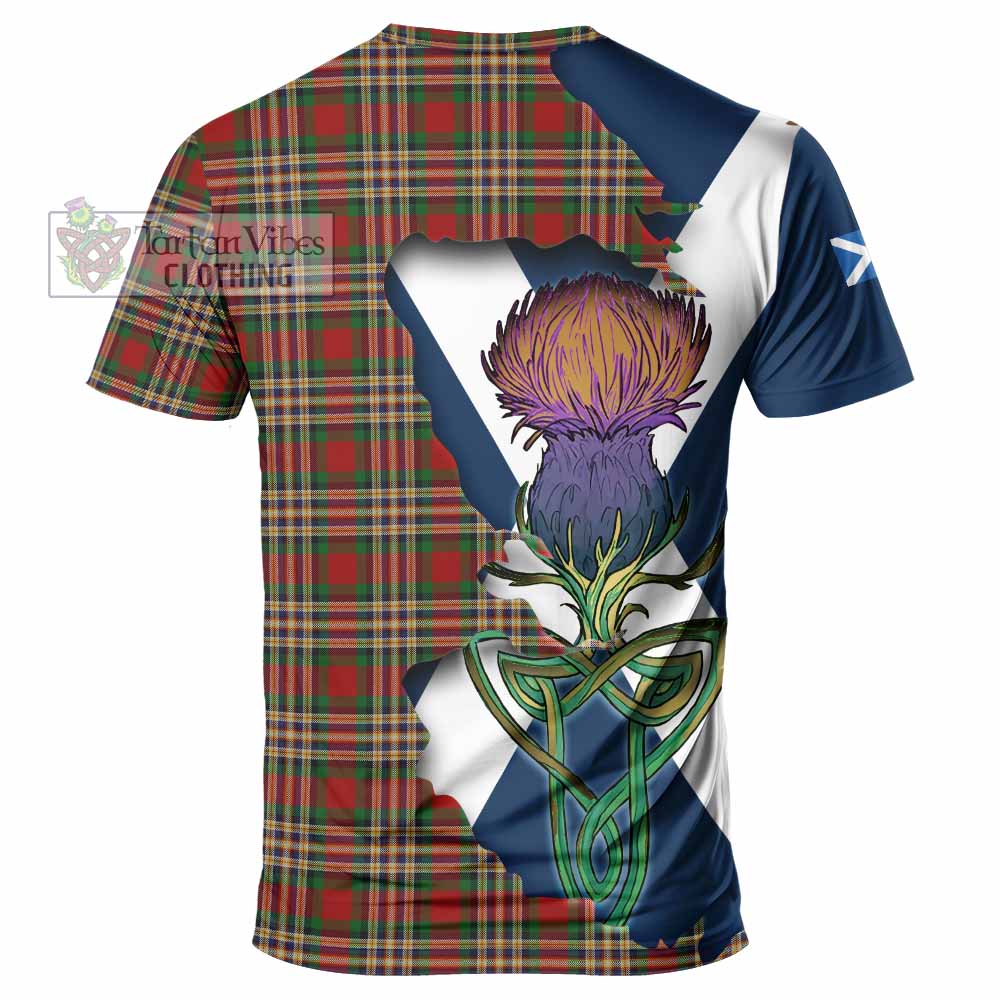 MacGill (MakGill) Tartan Family Crest T-Shirt Scottish Thistle Celtic Inspired - Tartan Vibes Clothing