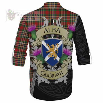 MacGill (MakGill) Tartan Family Crest Ghillie Kilt Shirt Lion Rampant Royal Thistle Shield Celtic Inspired - Tartan Vibes Clothing