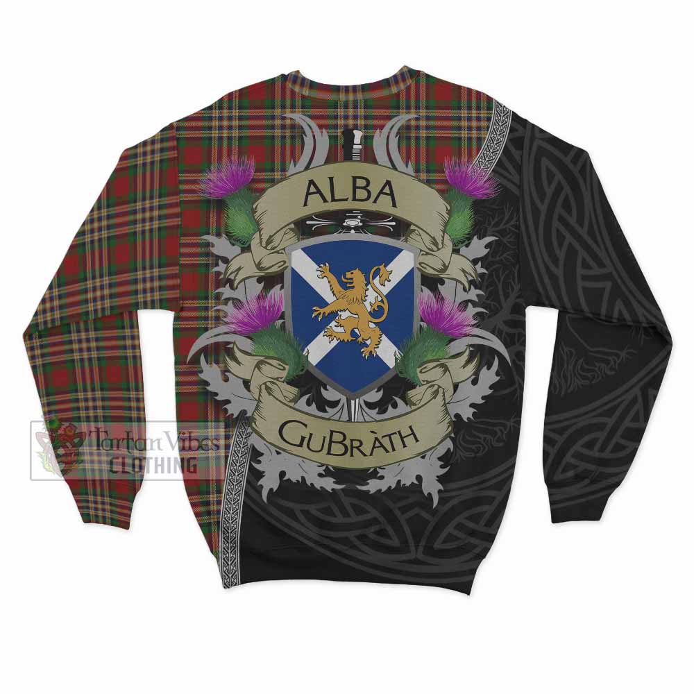 MacGill (MakGill) Tartan Family Crest Sweatshirt Lion Rampant Royal Thistle Shield Celtic Inspired - Tartan Vibes Clothing