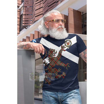 MacGill (MakGill) Tartan Lion Rampant Cotton T-shirt Proudly Display Your Heritage with Alba Gu Brath and Clan Name Men's Shirt - Tartan Vibes Clothing