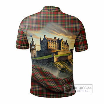 Tartan Vibes Clothing MacGill (MakGill) Tartan Family Crest Polo Shirt with Scottish Ancient Castle Stype