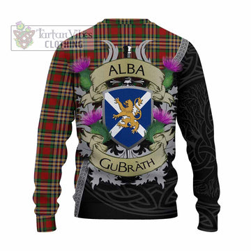 MacGill (MakGill) Tartan Family Crest Knitted Sweater Lion Rampant Royal Thistle Shield Celtic Inspired - Tartan Vibes Clothing