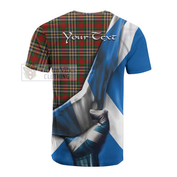 MacGill (MakGill) Tartan Cotton T-shirt with Family Crest Scotland Patriotic Style - Tartan Vibes Clothing