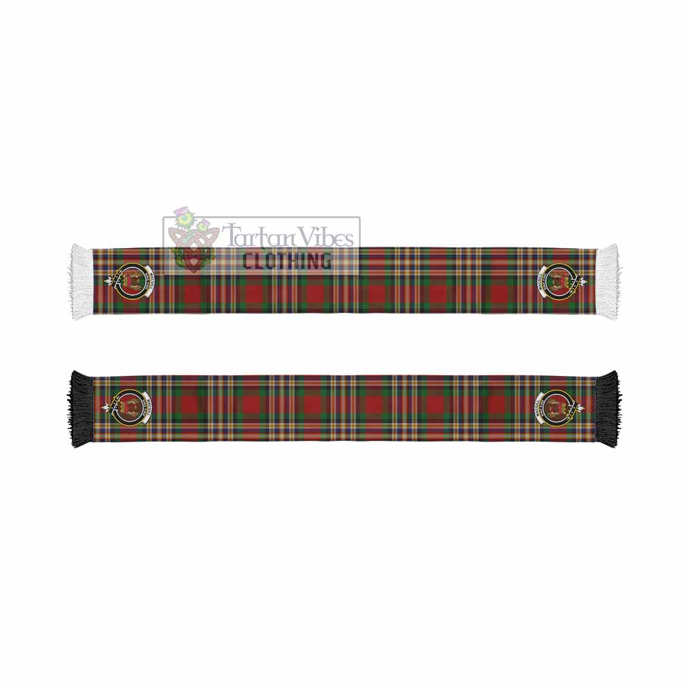 MacGill (MakGill) Tartan Ruffneck Scarf with Family Crest - Tartan Vibes Clothing