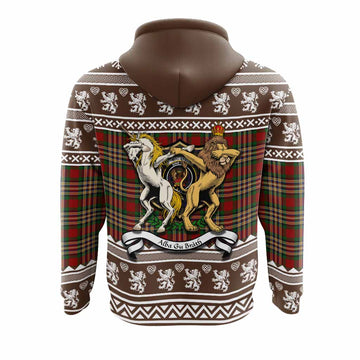 MacGill (MakGill) Clan Tartan Crest Christmas Hoodie Coat of Arms Funny Style