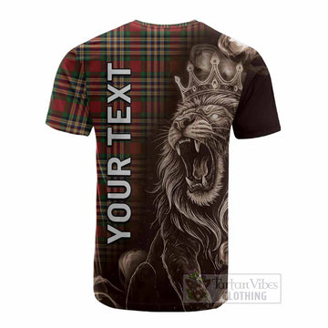 MacGill (MakGill) Tartan Cotton T-shirt Roaring Lion Heritage