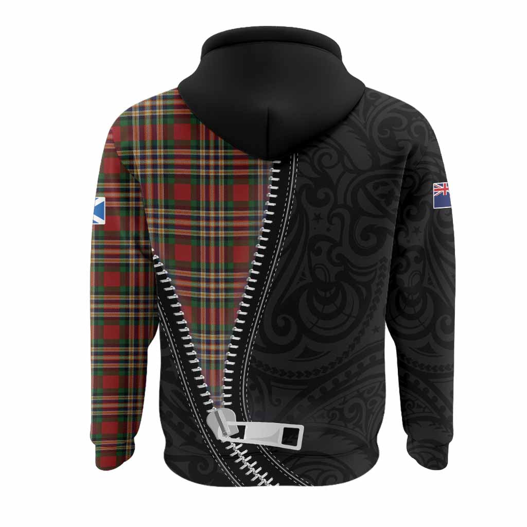 MacGill (MakGill) Tartan Hoodie New Zealand Pattern Unique Zipper Stylized