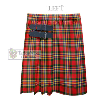 MacGill Modern Tartan Men's Pleated Skirt - Fashion Casual Retro Scottish Kilt Style
