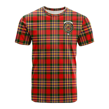 MacGill Modern Tartan T-Shirt with Family Crest