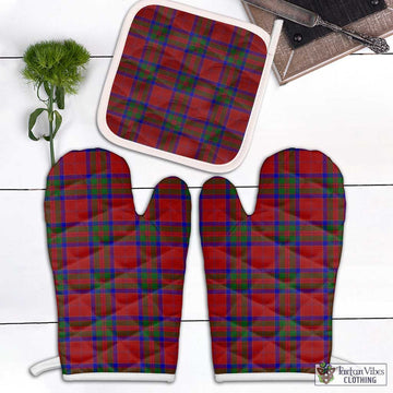 MacGillivray (McGillivray) Tartan Combo Oven Mitt & Pot-Holder Combo 1 Oven Mitt & 1 Pot-Holder White - Tartan Vibes Clothing