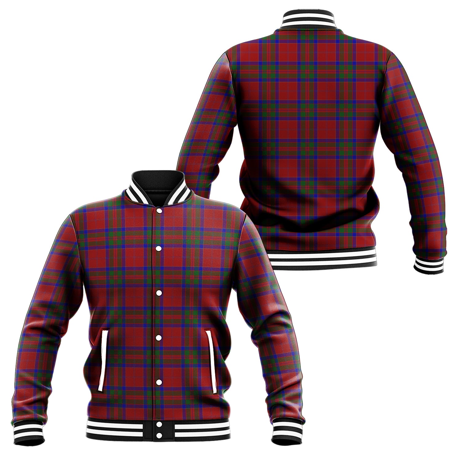 MacGillivray (McGillivray) Tartan Baseball Jacket Unisex - Tartan Vibes Clothing