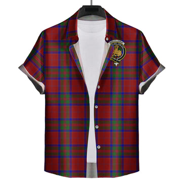 MacGillivray (McGillivray) Tartan Hawaiian Shirt with Family Crest