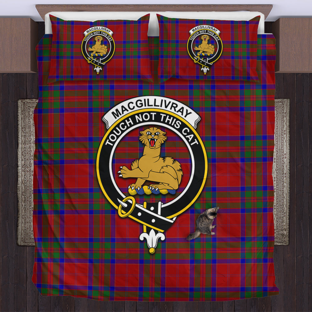 MacGillivray (McGillivray) Tartan Bedding Set with Family Crest US Bedding Set - Tartan Vibes Clothing