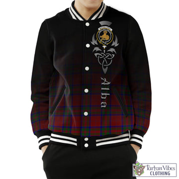 MacGillivray (McGillivray) Tartan Baseball Jacket Featuring Alba Gu Brath Family Crest Celtic Inspired