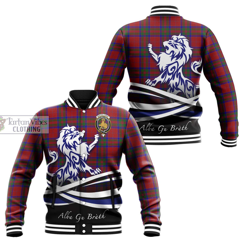 MacGillivray (McGillivray) Tartan Baseball Jacket with Alba Gu Brath Regal Lion Emblem Unisex - Tartan Vibes Clothing