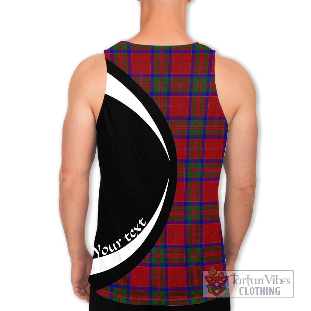 MacGillivray (McGillivray) Tartan Men's Tank Top with Family Crest Circle Style - Tartan Vibes Clothing