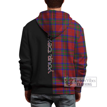 MacGillivray (McGillivray) Tartan Hoodie with Family Crest and Half Of Me Style