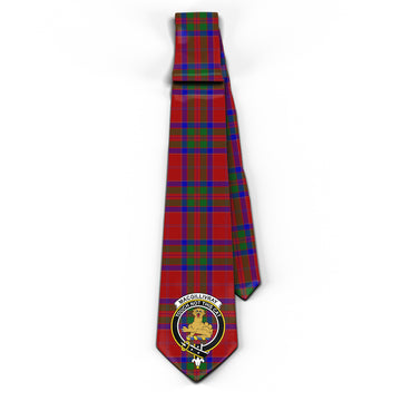 MacGillivray (McGillivray) Tartan Classic Necktie with Family Crest