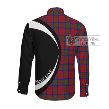 MacGillivray (McGillivray) Tartan Long Sleeve Button Up with Family Crest Circle Style