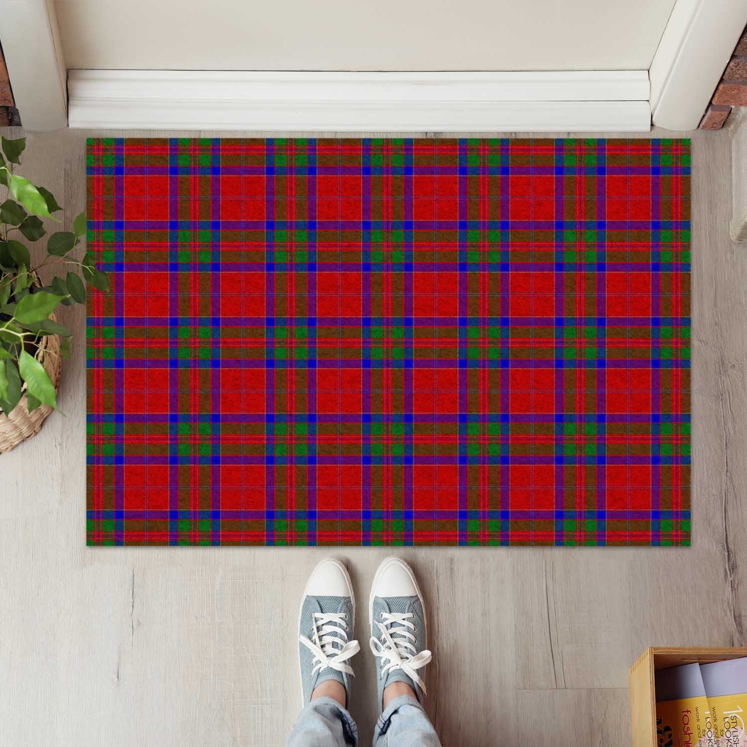 MacGillivray Tartan Door Mat - Tartanvibesclothing