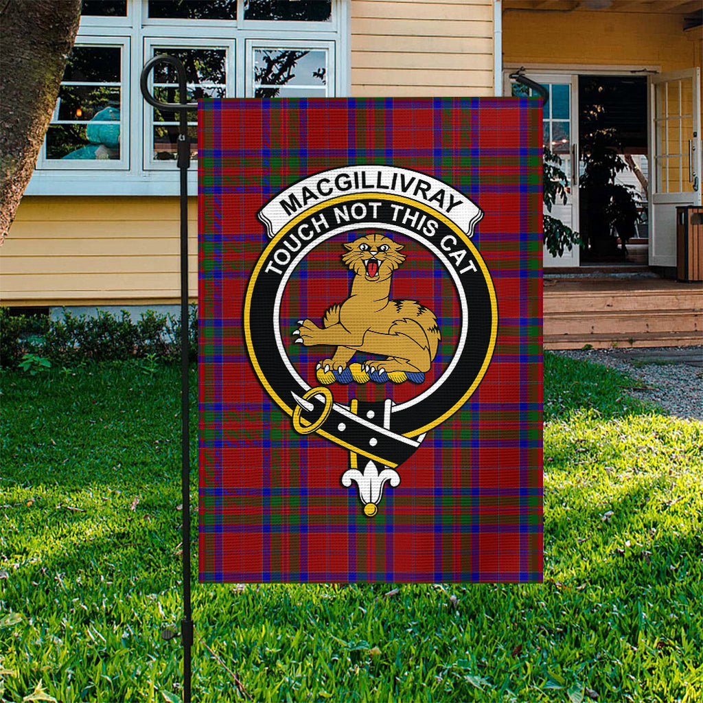 MacGillivray (McGillivray) Tartan Flag with Family Crest - Tartan Vibes Clothing