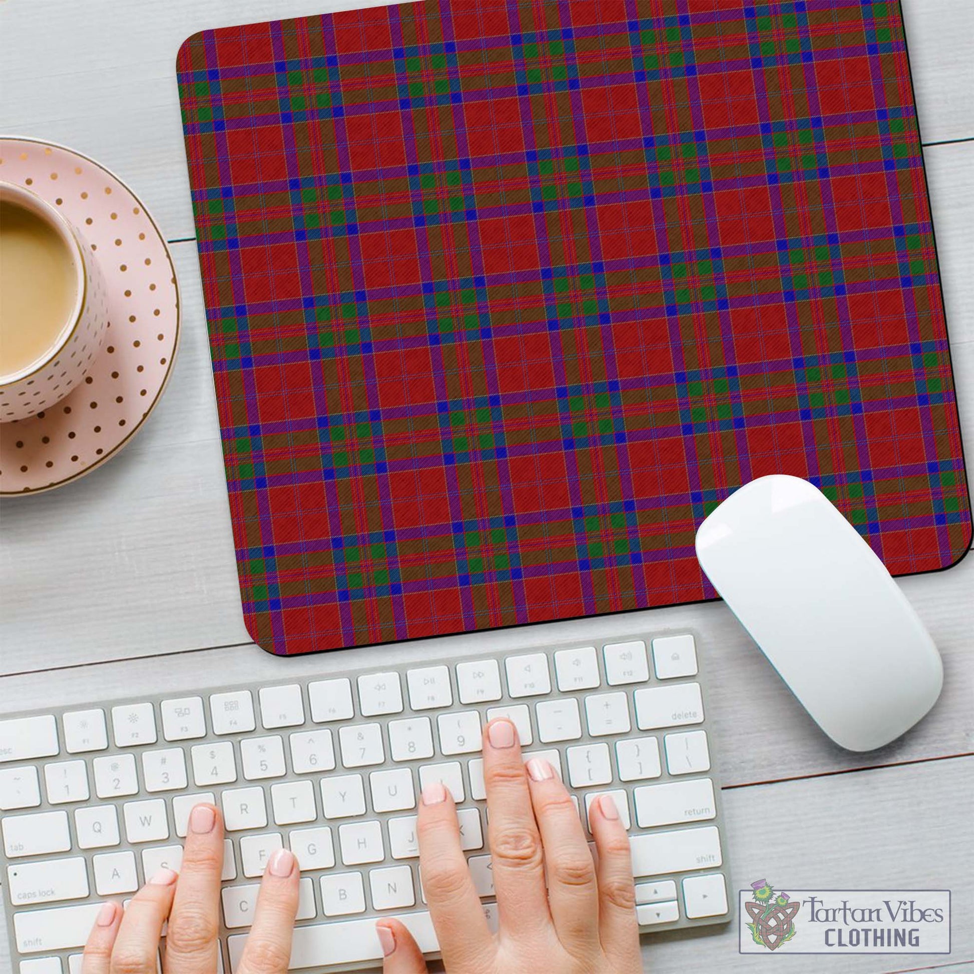 Tartan Vibes Clothing MacGillivray Tartan Mouse Pad