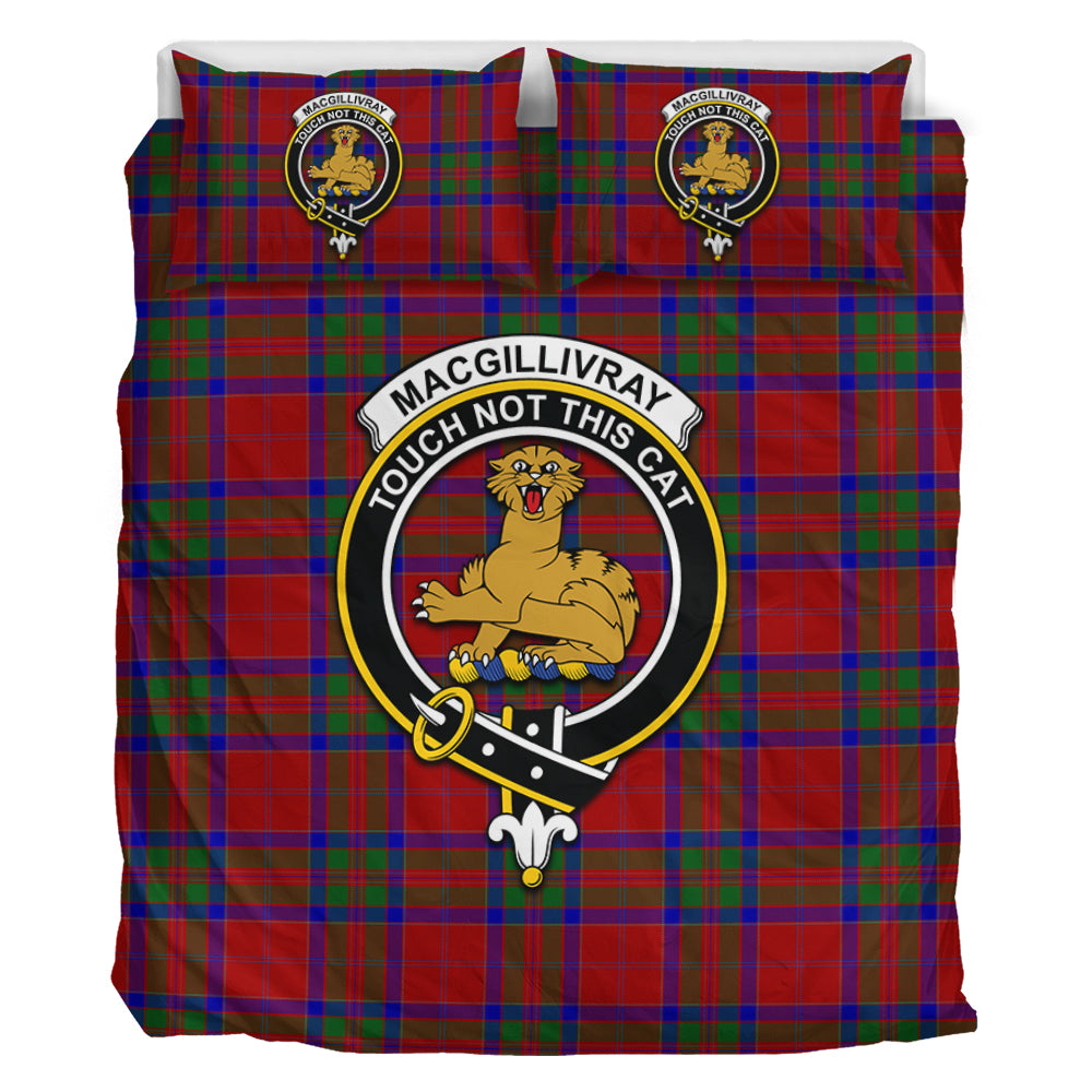 MacGillivray (McGillivray) Tartan Bedding Set with Family Crest - Tartan Vibes Clothing