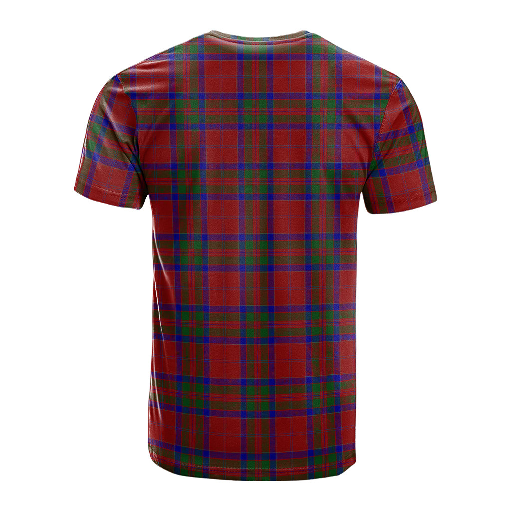 MacGillivray (McGillivray) Tartan T-Shirt with Family Crest - Tartan Vibes Clothing