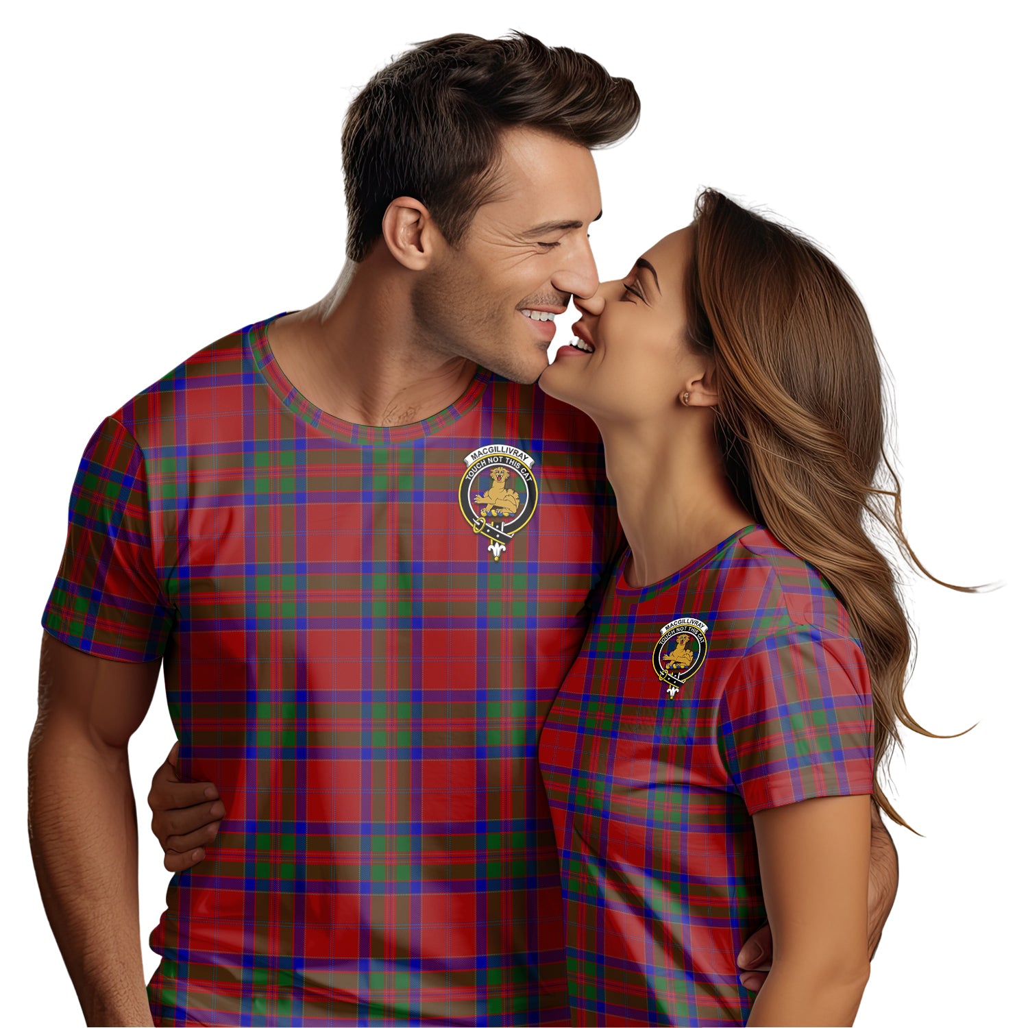 MacGillivray (McGillivray) Tartan T-Shirt with Family Crest - Tartan Vibes Clothing