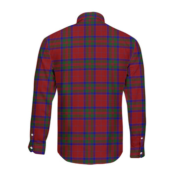 MacGillivray (McGillivray) Tartan Long Sleeve Button Up Shirt with Family Crest
