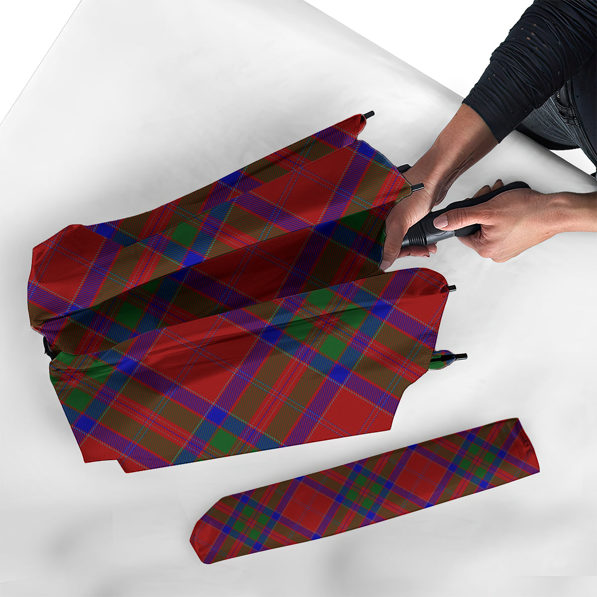 MacGillivray Tartan Umbrella - Tartanvibesclothing