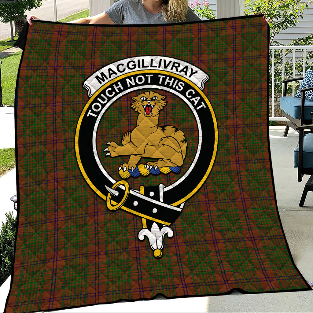 macgillivray-hunting-tartan-quilt-with-family-crest