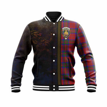 MacGillivray (McGillivray) Tartan Family Crest Baseball Jacket Alba Gu Brath Be Brave Lion Ancient Style