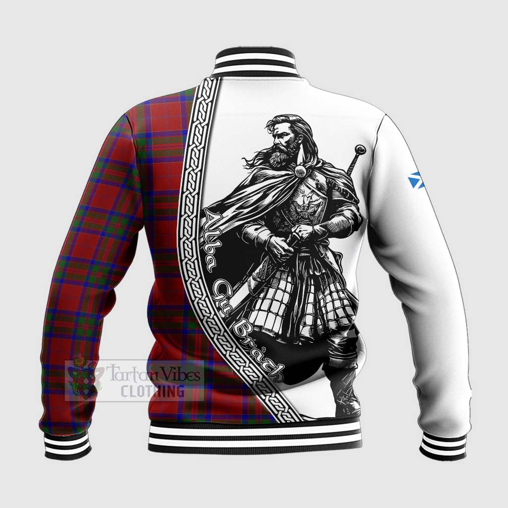 MacGillivray (McGillivray) Tartan Clan Crest Baseball Jacket with Highlander Warrior Celtic Style - Tartan Vibes Clothing