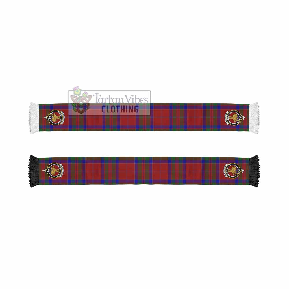 Tartan Vibes Clothing MacGillivray (McGillivray) Tartan Ruffneck Scarf with Family Crest