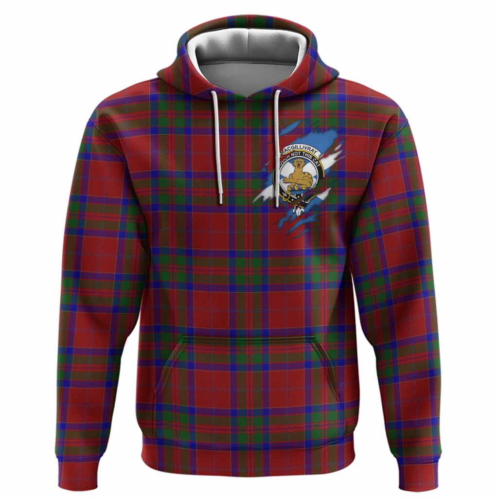 MacGillivray (McGillivray) Clan Crest In Me Tartan Hoodie Scotland Flag Style