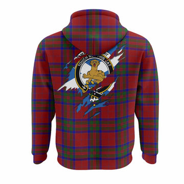 MacGillivray (McGillivray) Clan Crest In Me Tartan Hoodie Scotland Flag Style