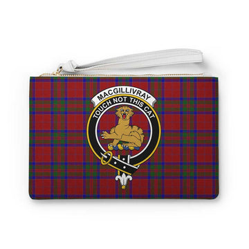 MacGillivray (McGillivray) Family Crest Tartan Clutch Bag