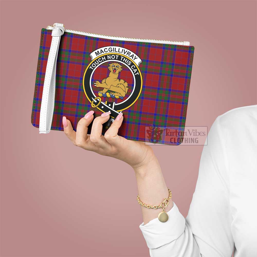 Tartan Vibes Clothing MacGillivray (McGillivray) Family Crest Tartan Clutch Bag