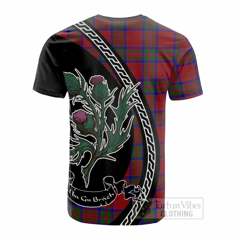 MacGillivray (McGillivray) Family Crest Tartan Cotton T-shirt Alba Thistle Inspired - Tartan Vibes Clothing