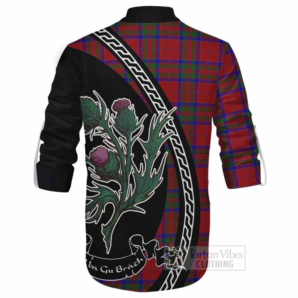 MacGillivray (McGillivray) Family Crest Tartan Ghillie Shirt Alba Thistle Inspired - Tartan Vibes Clothing