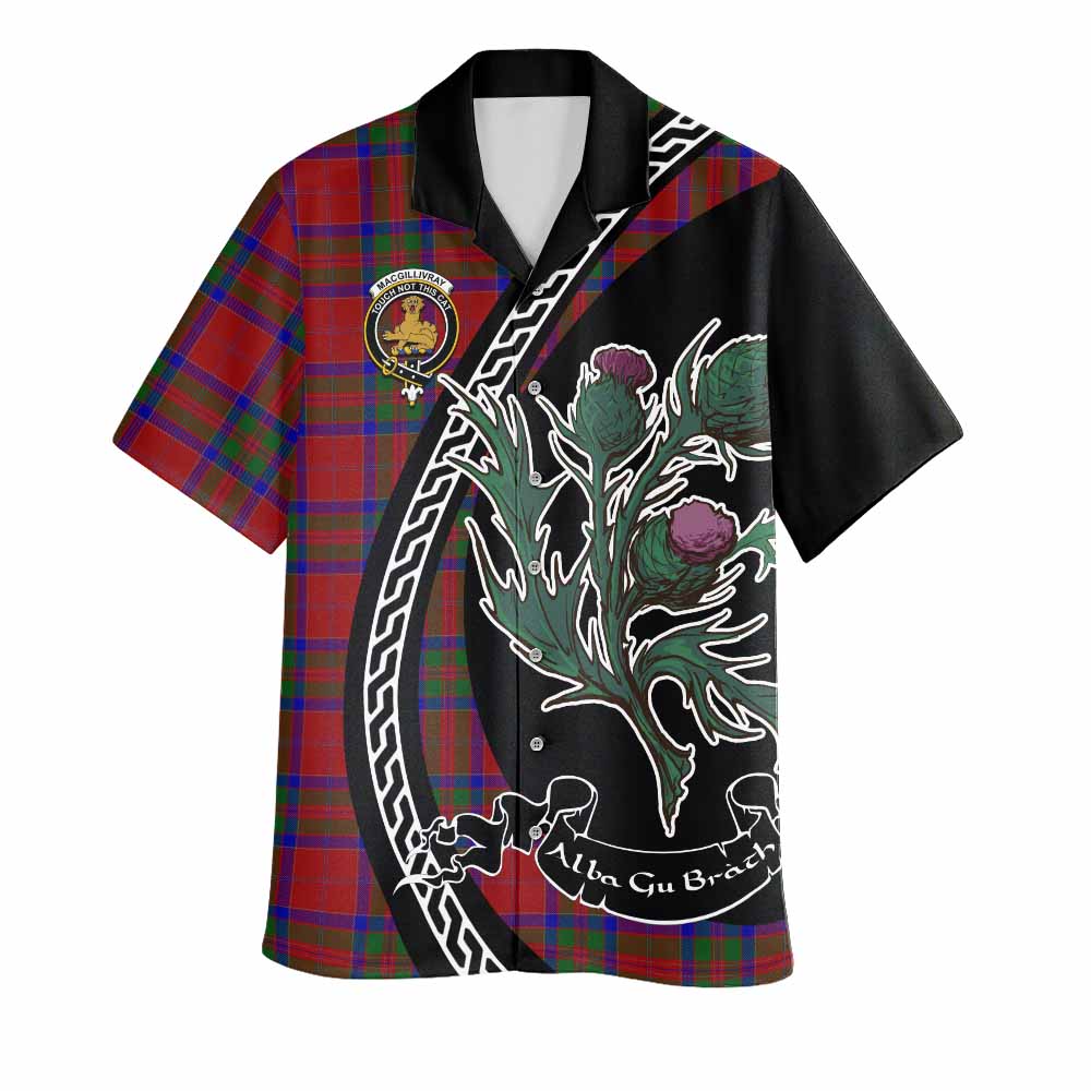MacGillivray (McGillivray) Family Crest Tartan Hawaiian Shirt Alba Thistle Inspired - Tartan Vibes Clothing